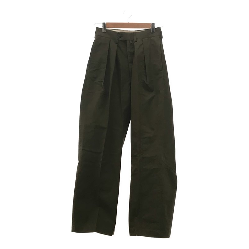 Cotton Kersey WIDE コットンカルゼ ワイドパンツ | ブランド Cotton Kersey WIDE コットンカルゼ ワイドパンツ | ブランド