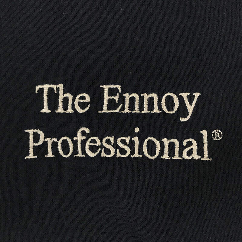 The Ennoy Professional / ザ エンノイ プロフェッショナル スタイリスト私物 別注 ロゴ刺繍 裏起毛 プルオーバー パーカー