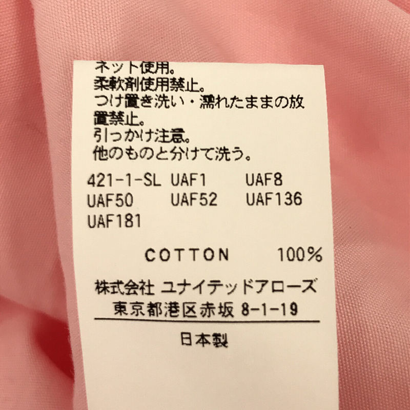 6(ROKU) / ロク COTTON SOME ALL IN ONE コットン オールインワン サロペット