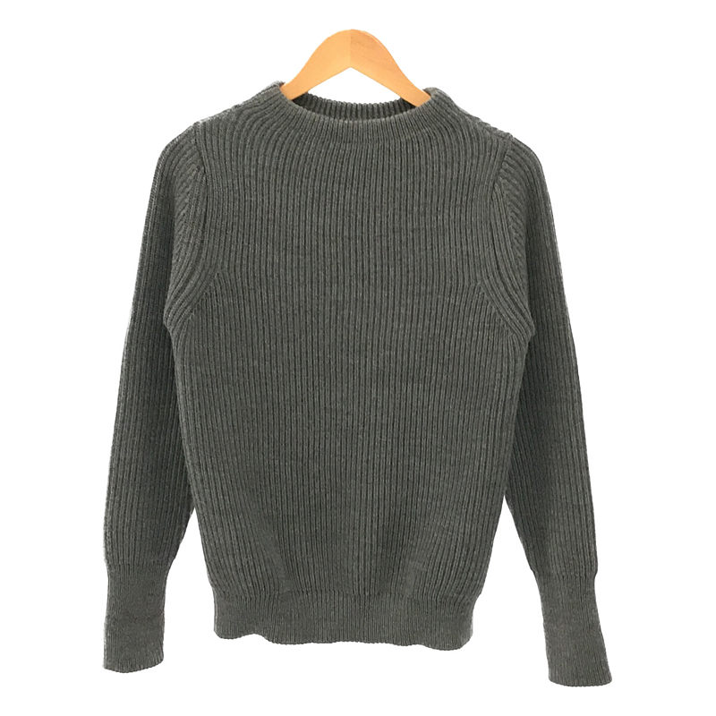 Crew Neck Knit ウール クルーネック ニット セーター ユニセックス