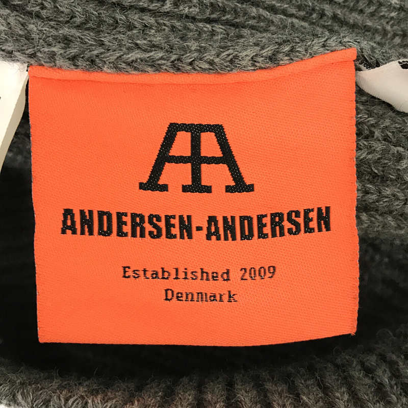 ANDERSEN-ANDERSEN / アンデルセンアンデルセン Crew Neck Knit ウール クルーネック ニット セーター ユニセックス