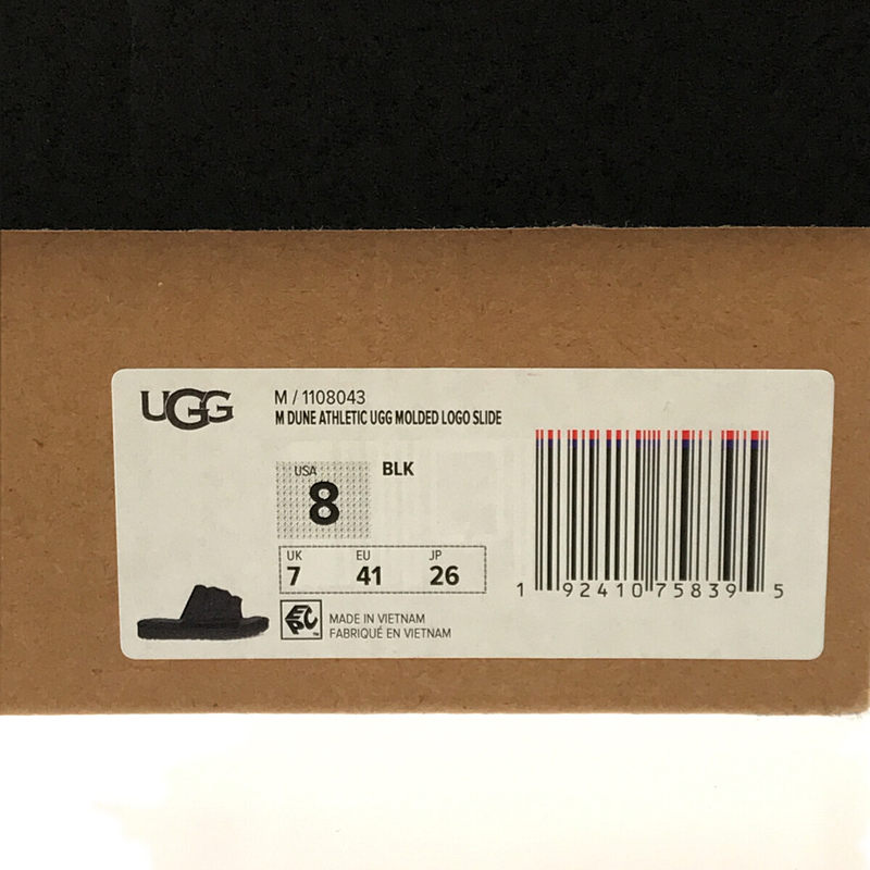 UGG / アグ DUNE ATHLETIC UGG MOLDED LOGO SLIDE ロゴ サンダル