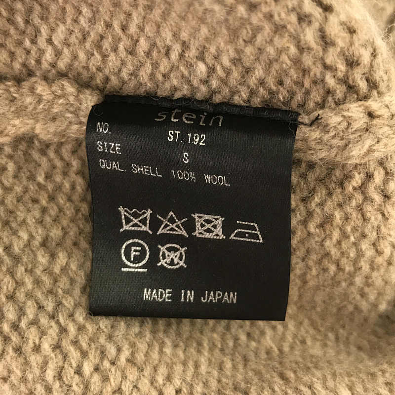 stein / シュタイン EX FINE LAMBS LOOSE HIGH NECK KNIT LS ハイネック ウール ニット セーター ユニセックス