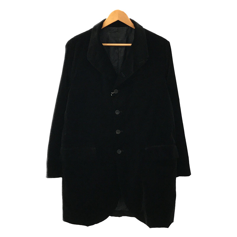 VELVETEEN LONG JACKET コットン ベルベット ロング ジャケット