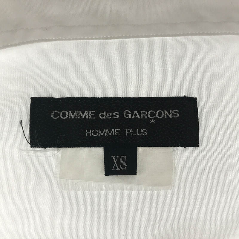 COMME des GARCONS HOMME PLUS / コムデギャルソンオムプリュス 国旗 ロゴプリント コットン シャツ