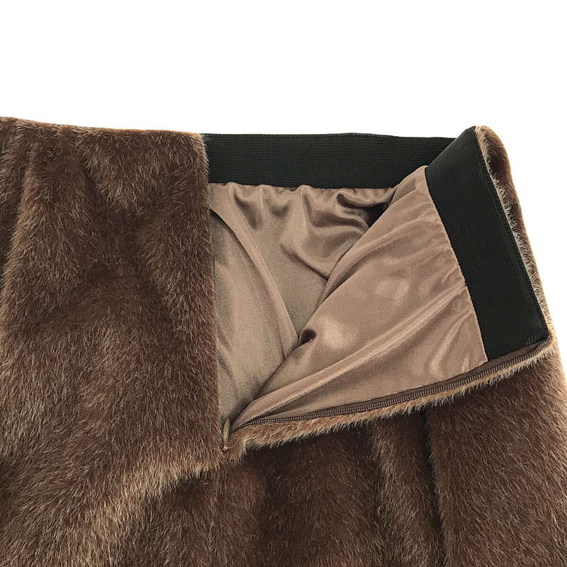 その他 ファー ロング スカート