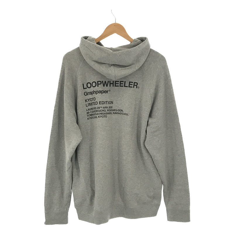 LOOPWHEELER ループウィラー別注 Half-Zip Parka スウェット ハーフ