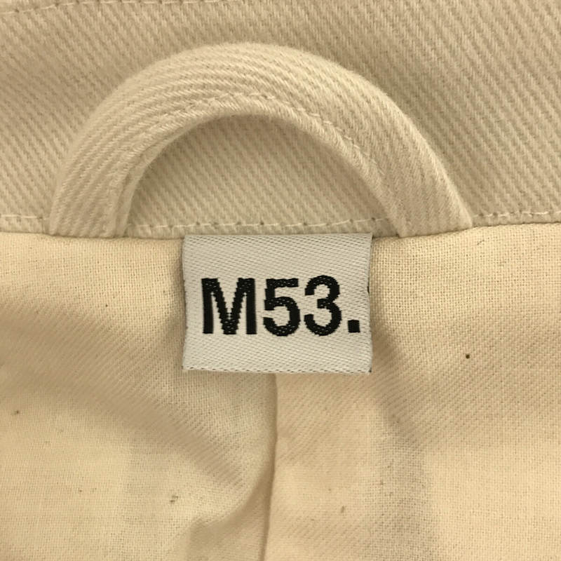 M53. / エム53. DRILL COAT オーバーサイズ トレンチ コート