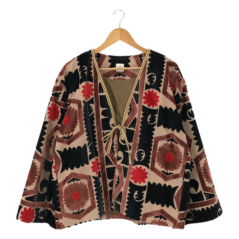 PILE CUT JACQUARD JACKET パイル カット ジャガード ジャケット