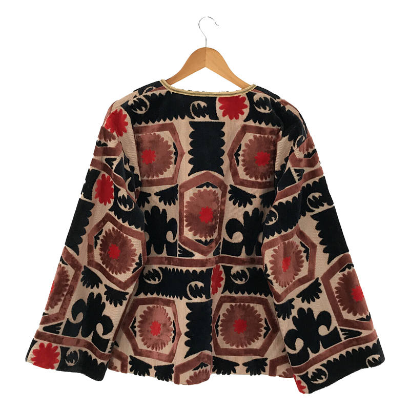 PILE CUT JACQUARD JACKET パイル カット ジャガード ジャケット6(ROKU) / ロク