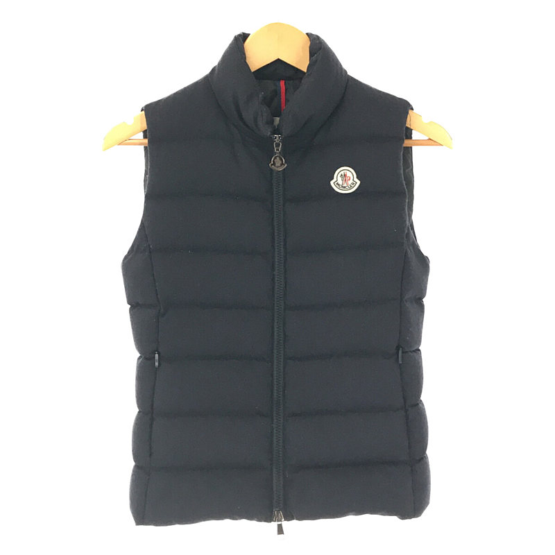 GHANY GILET ガーニージレ ダブルジップ ダウン ベスト