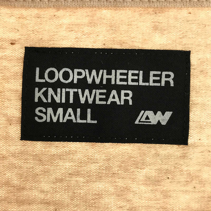 LOOPWHEELER / ループウィラー NATURAL LOOPWHEELER コットン プリントT シャツ