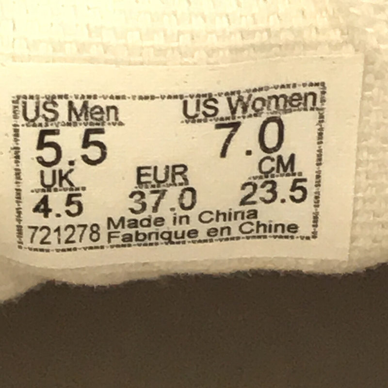 VANS / バンズ OLD SKOOL オールドスクール ローカット スニーカー