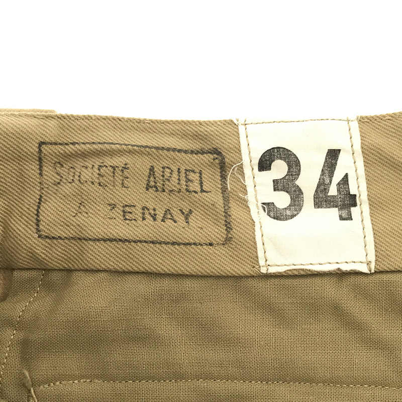 VINTAGE / ヴィンテージ 古着 M52  SOCIETE ARIEL AIZENAY フランス軍  チノトラウザーズ パンツ