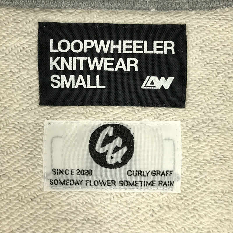 LOOPWHEELER / ループウィラー × 開花堂 カイカドウ別注 スウェット ワッペン バックプリント スタジャン