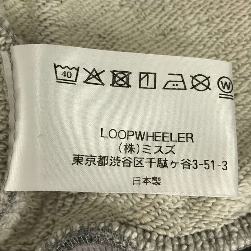 LOOPWHEELER / ループウィラー × 開花堂 カイカドウ別注 スウェット ワッペン バックプリント スタジャン
