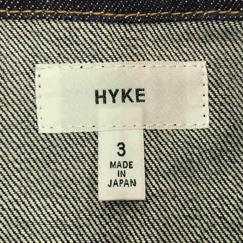 HYKE / ハイク 3rd タイプ コットンデニム ジャケット