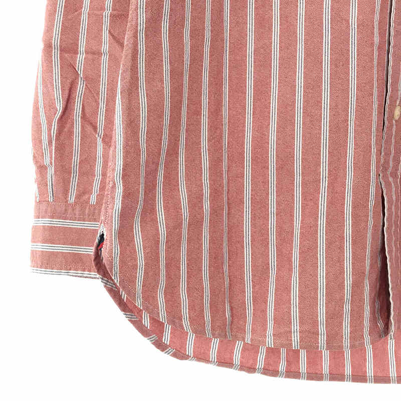RALPH LAUREN / ラルフローレン コットン ストライプ ポニー ワンポイント刺繍 ボタンダウン シャツ