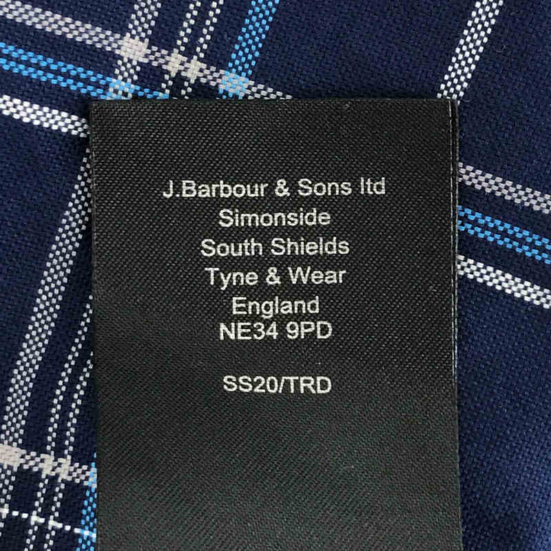 Barbour / バブアー コットン チェック ボタンダウン シャツ