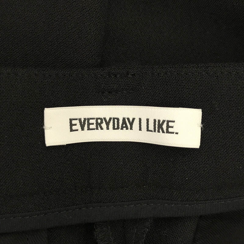 EVERYDAY I LIKE. W cross straight ワイドパンツDeuxieme Classe / ドゥーズィエムクラス