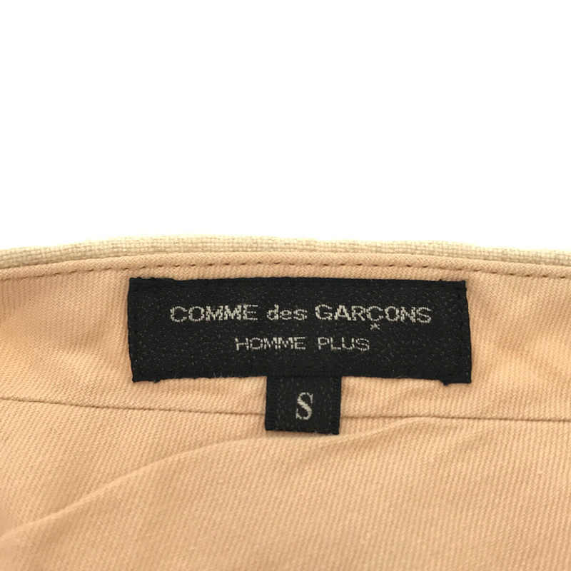 COMME des GARCONS HOMME PLUS / コムデギャルソンオムプリュス 90s リネン 2タック テーパード スラックス パンツ