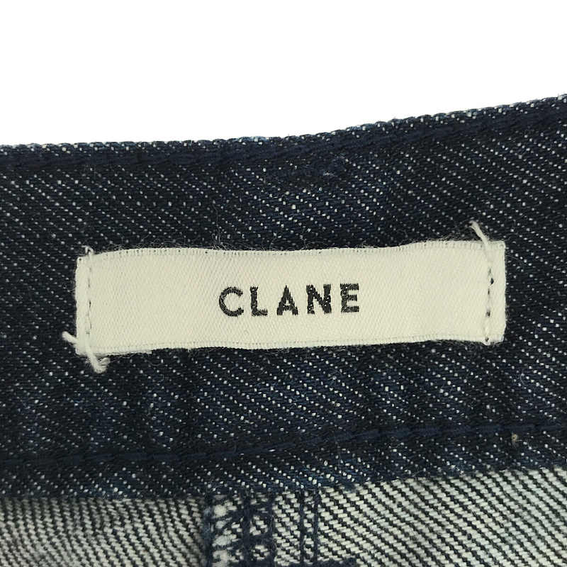CLANE / クラネ TIGHT SKIRT DOCKING SLIM PANTS スカート ドッキング デニム パンツ