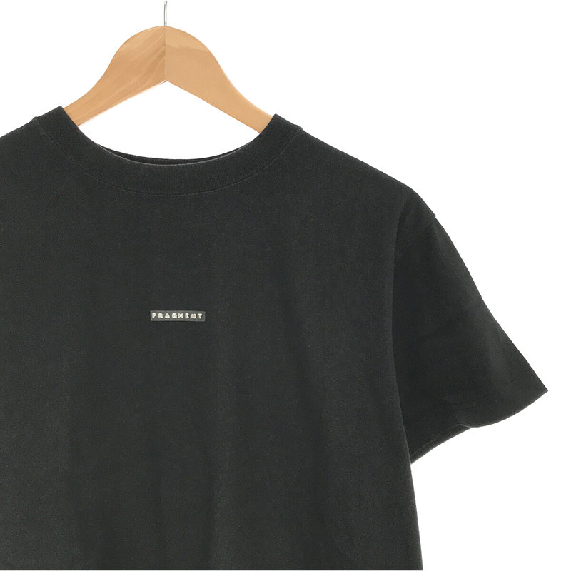 sacai / サカイ × FRAGMENT DESIGN フラグメントデザイン 別注 ボックスロゴ 両面 プリント Tシャツ