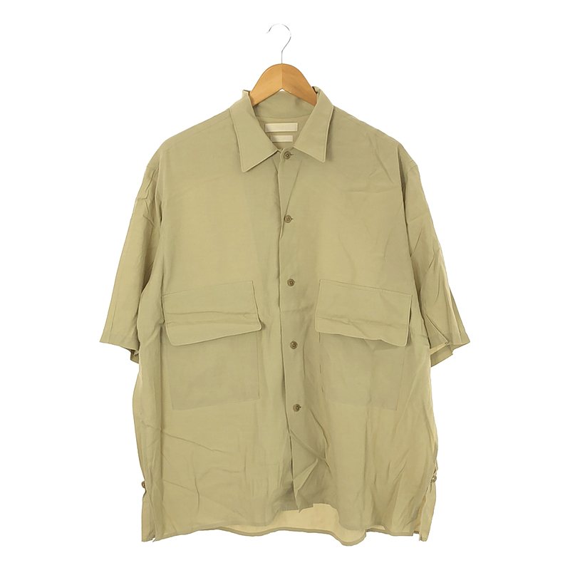 HALF SLEEVES BIG FLAP SHIRT ハーフスリーブ ビッグフラップ ハーフスリーブシャツ