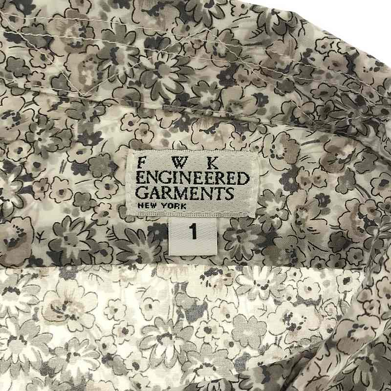 FWK BY ENGINEERED GARMENTS / エフダブリューケーバイ エンジニアドガーメンツ 小花柄 ノースリーブ シャツワンピース