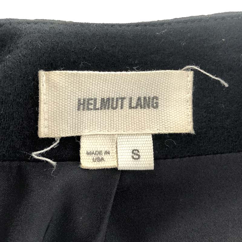 HELMUT LANG / ヘルムートラング ウール ノーカラージャケット