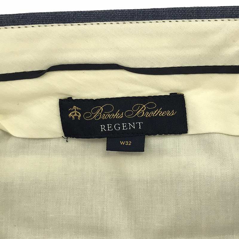 BROOKS BROTHERS / ブルックスブラザーズ REGENT FIT リージェントフィット REDA社製ウール スラックス