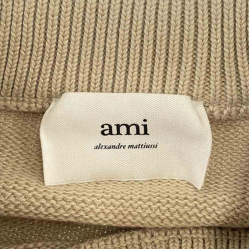 AMI Alexandre Mattiussi / アミ・アレクサンドルマテュッシ Ami De Coeur Crewneck Sweater コットン クルーネックニット