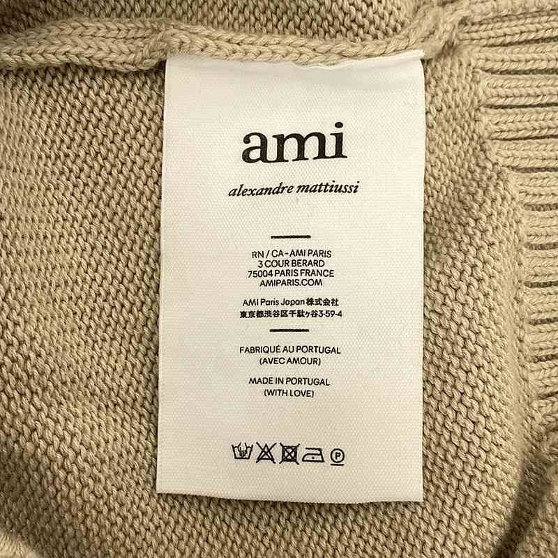 AMI Alexandre Mattiussi / アミ・アレクサンドルマテュッシ Ami De Coeur Crewneck Sweater コットン クルーネックニット