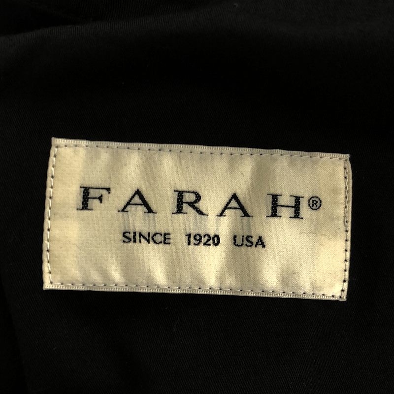 FARAH / ファーラー Two tuck Wide Tapered Pants ウール 2タックワイドテーパードパンツ