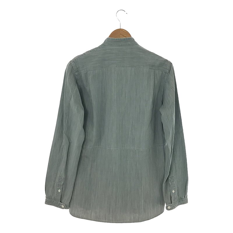 nonnative / ノンネイティブ WANDERER SHIRT シャンブレー バンドカラー プルオーバーシャツ