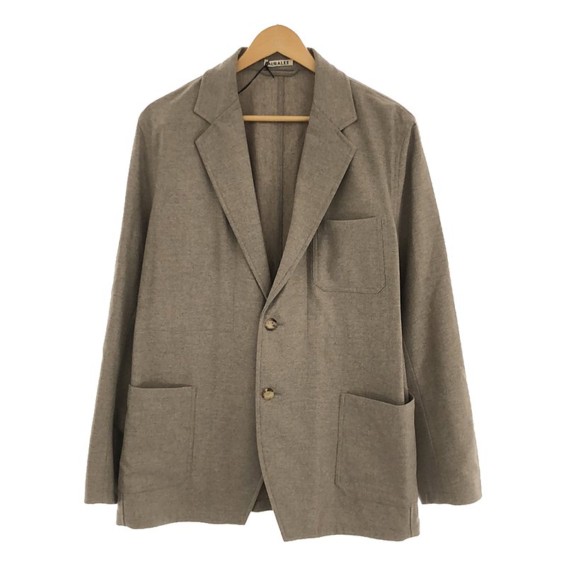 WOOL FULLING FLANNEL JACKET SUPER160’sウール フランネル テーラードジャケット