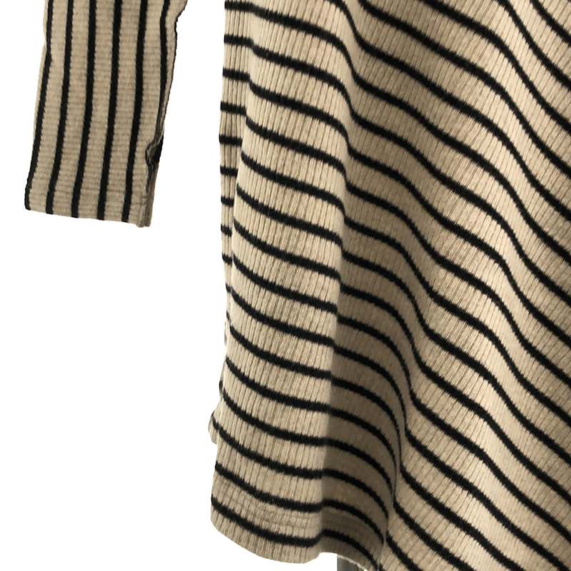 MM6 Maison Margiela / エムエムシックスメゾンマルジェラ Stripes Wool Long Sleeves Medium Dresses ニットワンピース