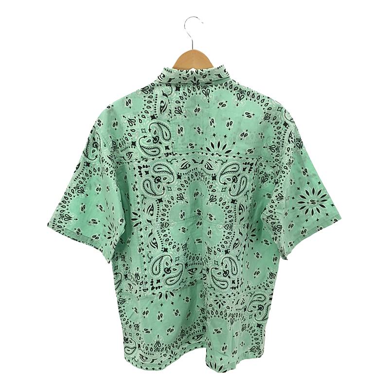 MIYAGIHIDETAKA / ミヤギヒデタカ BANDANA SHIRT パッチワーク バンダナ 半袖シャツ