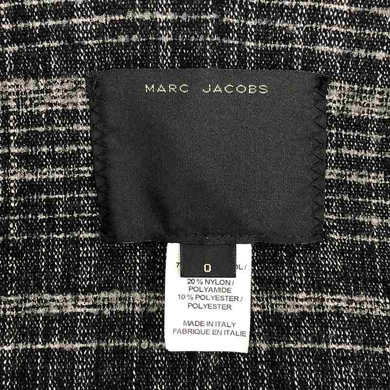 MARC JACOBS / マークジェイコブス ウール フライフロント 丸襟 シングルコート