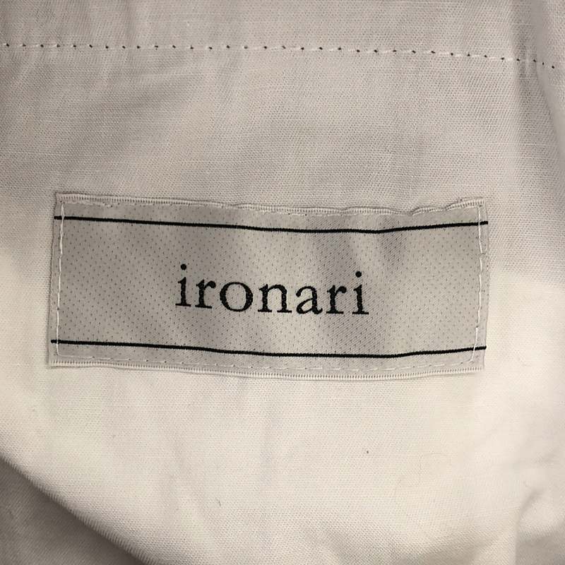 ironari / イロナリ Adjust Slacks コットン アジャストスラックス イージーパンツ