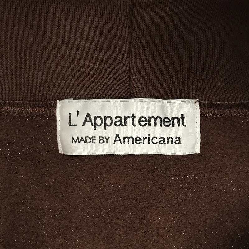 L'Appartement / アパルトモン Americana Logo Parka パーカ