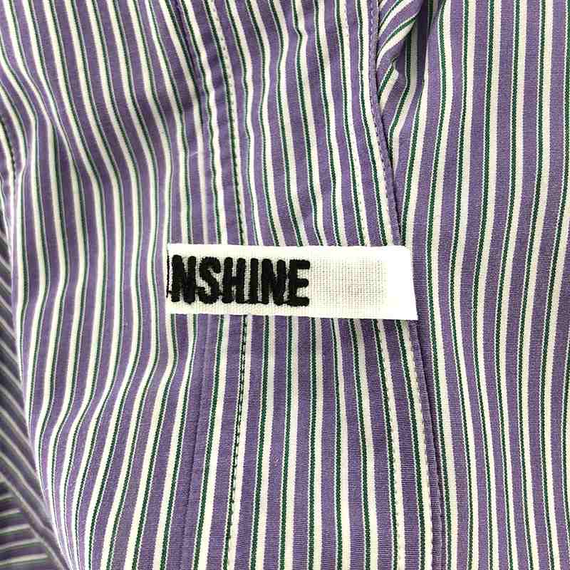 Kaptain Sunshine / キャプテンサンシャイン Cotton Semi Spread Collar Shirt ストライプ コットン セミスプレッドカラーシャツ