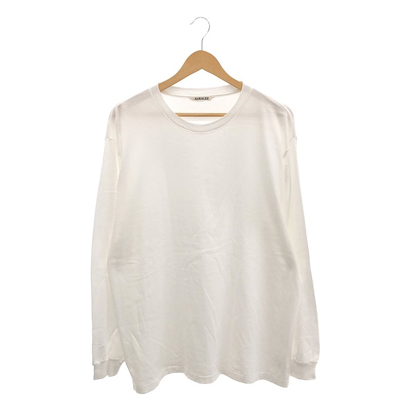 LUSTER PLAITING L/S TEE スーピマコットン プレーティング ロングスリーブTシャツ