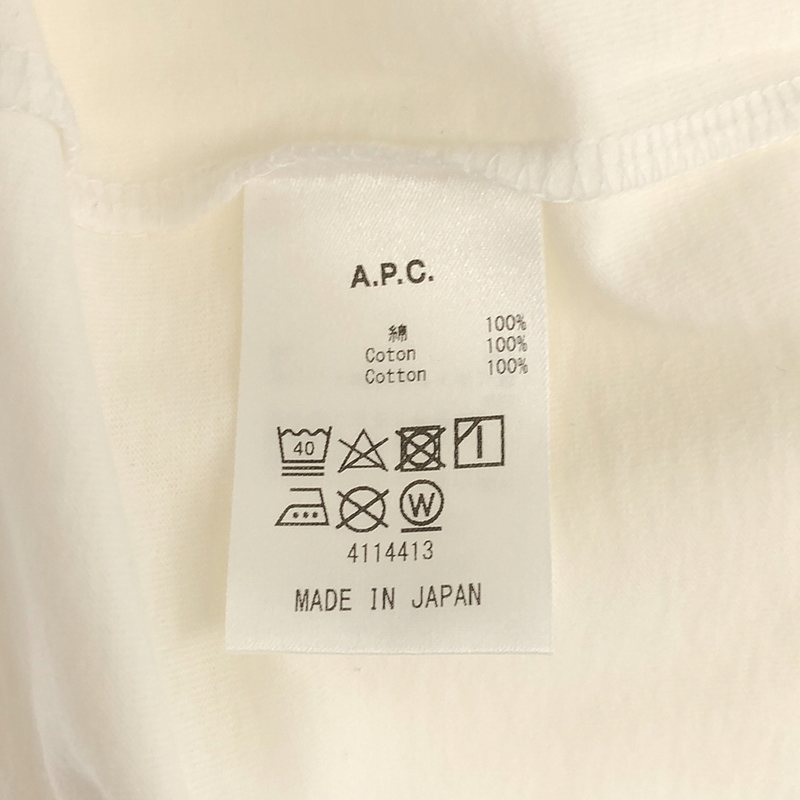 A.P.C. / アーペーセー ワンポイントロゴ ポケットTシャツ