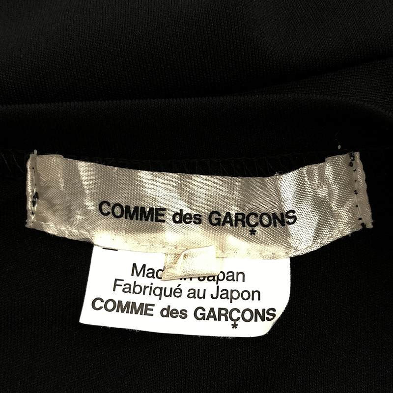 COMME des GARCONS / コムデギャルソン ポリエステル カットアウト 変形 オーバーカットソー