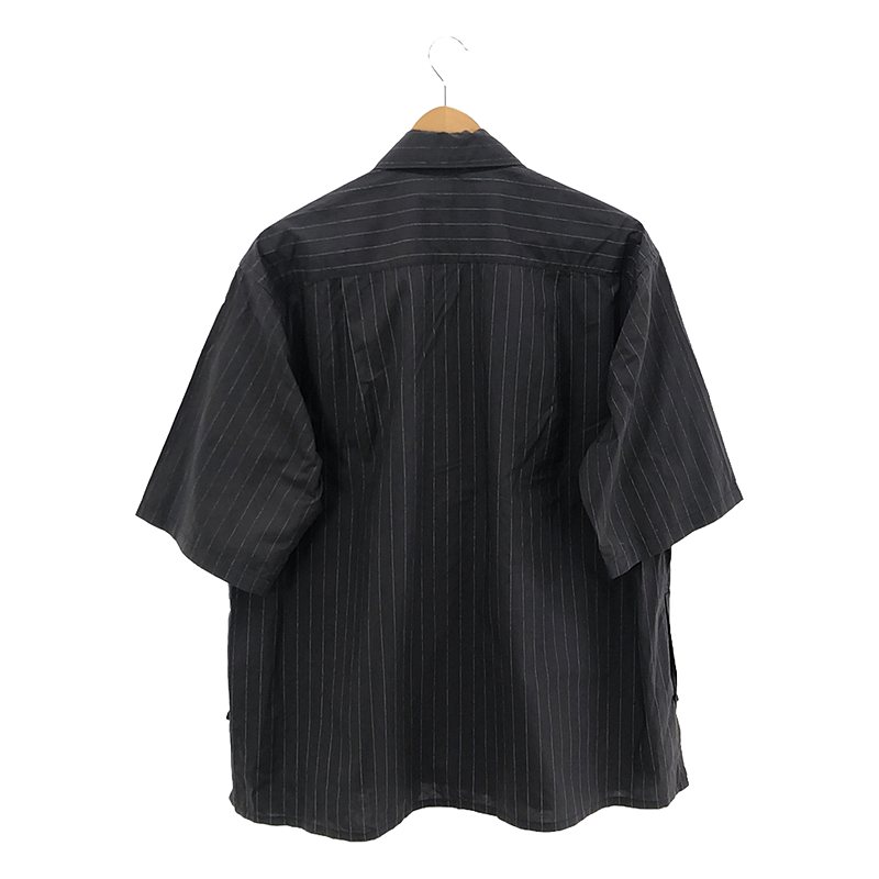 YOKE / ヨーク HAND STRIPE PRINT SHIRT S/S ハンドストライププリント 半袖シャツ