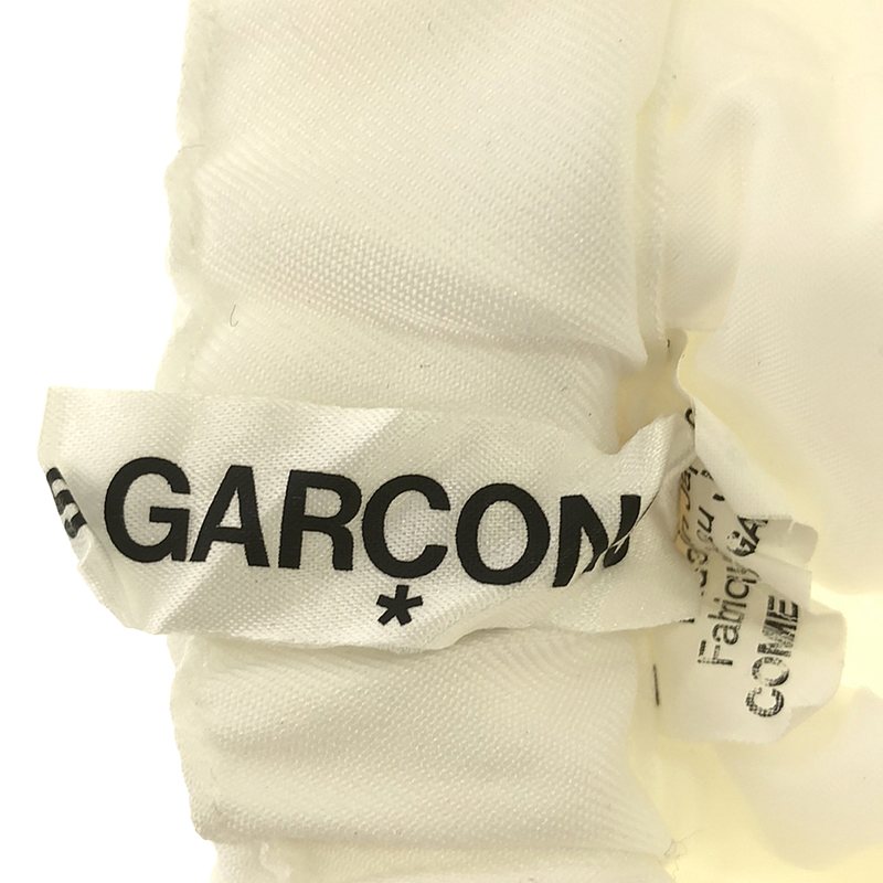 COMME des GARCONS / コムデギャルソン ポリエステル キルティング ドローストリング ボリューム オーバー スカート