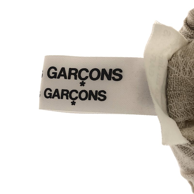 COMME des GARCONS COMME des GARCONS / コムコム リネン ドローストリング ボリューム ワイド バルーン イージーパンツ