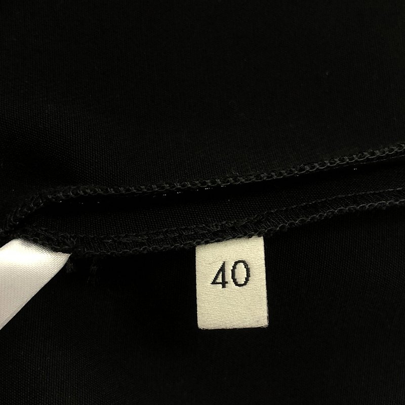 GUCCI / グッチ 475867 / シェリーライン リボン ビジュー装飾 裾ジップ スキニーパンツ