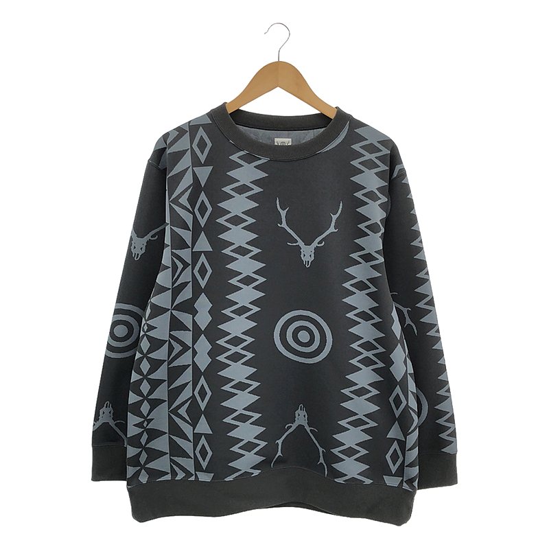 Crew Neck Sweat Shirt Poly Jq. Native S&T / クルーネック スウェットシャツ